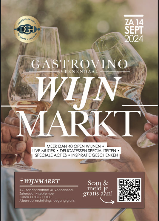 Gastrovino Wijnmarkt 14 September